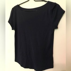 Like new navy blue size medium blouse